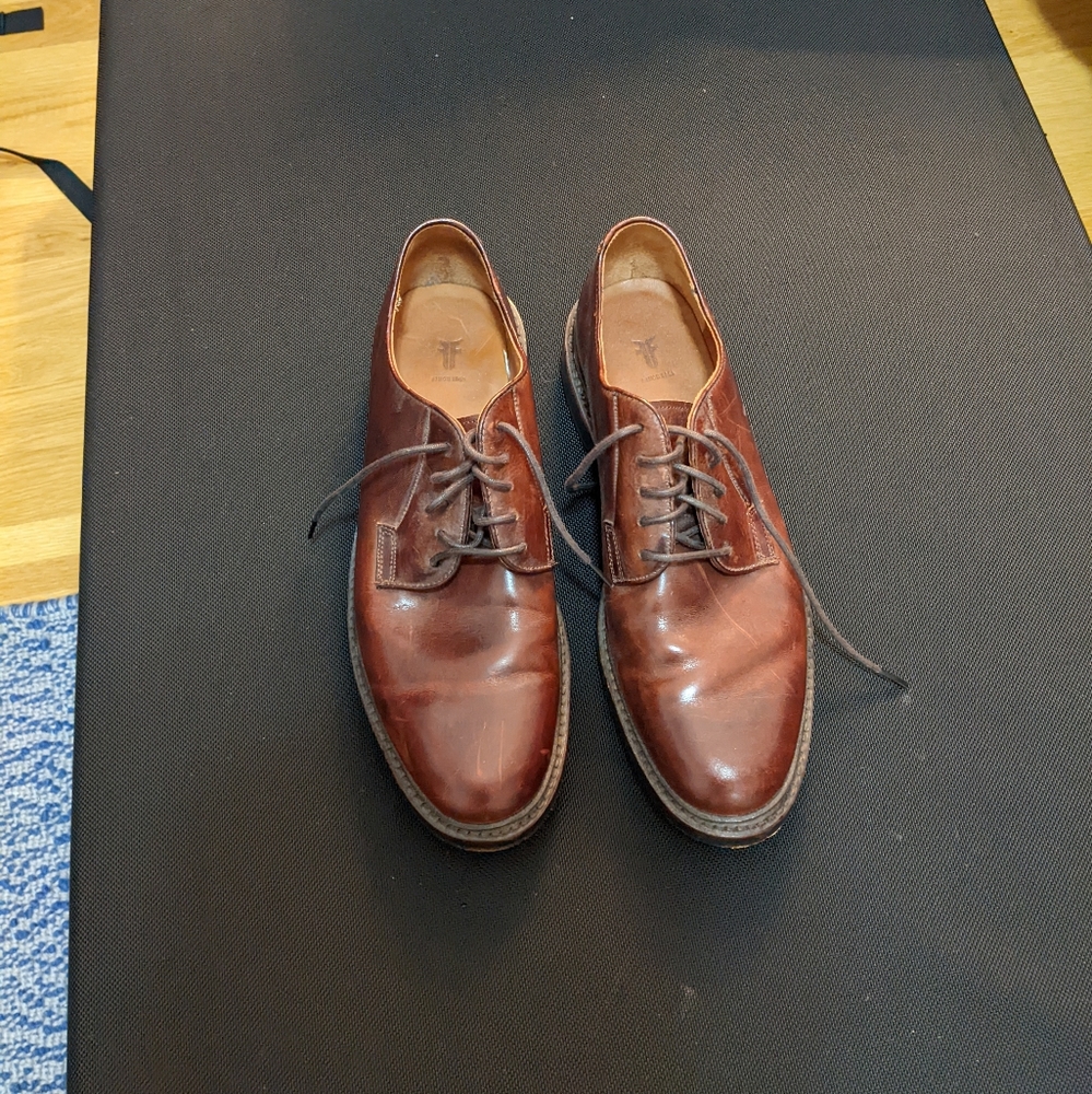 Frye Leather Oxfords Men's Size 9 - Brown